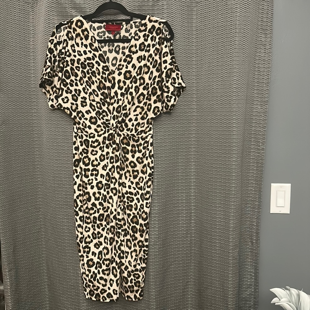 Jennifer Lopez Leopard Dress